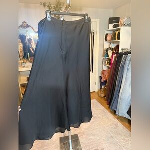 BCBGMaxAzria Black A-Line Skirt